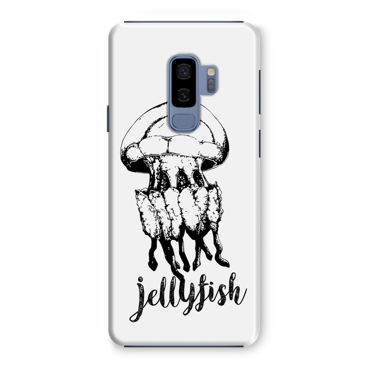 AQUA B&W – 02 – Qualle – Snap Phone Case