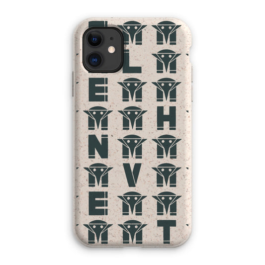 AQUA HMP2 - 04 - Elephant Vert - Eco Phone Case