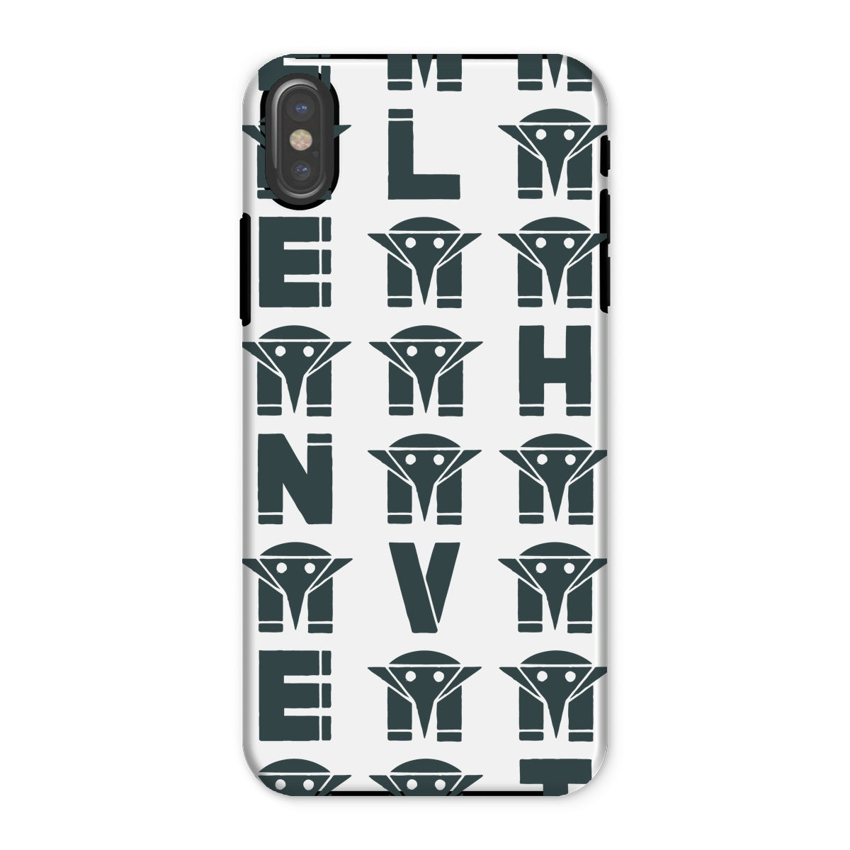 AQUA HMP2 - 04 - Elephant Vert - Tough Phone Case