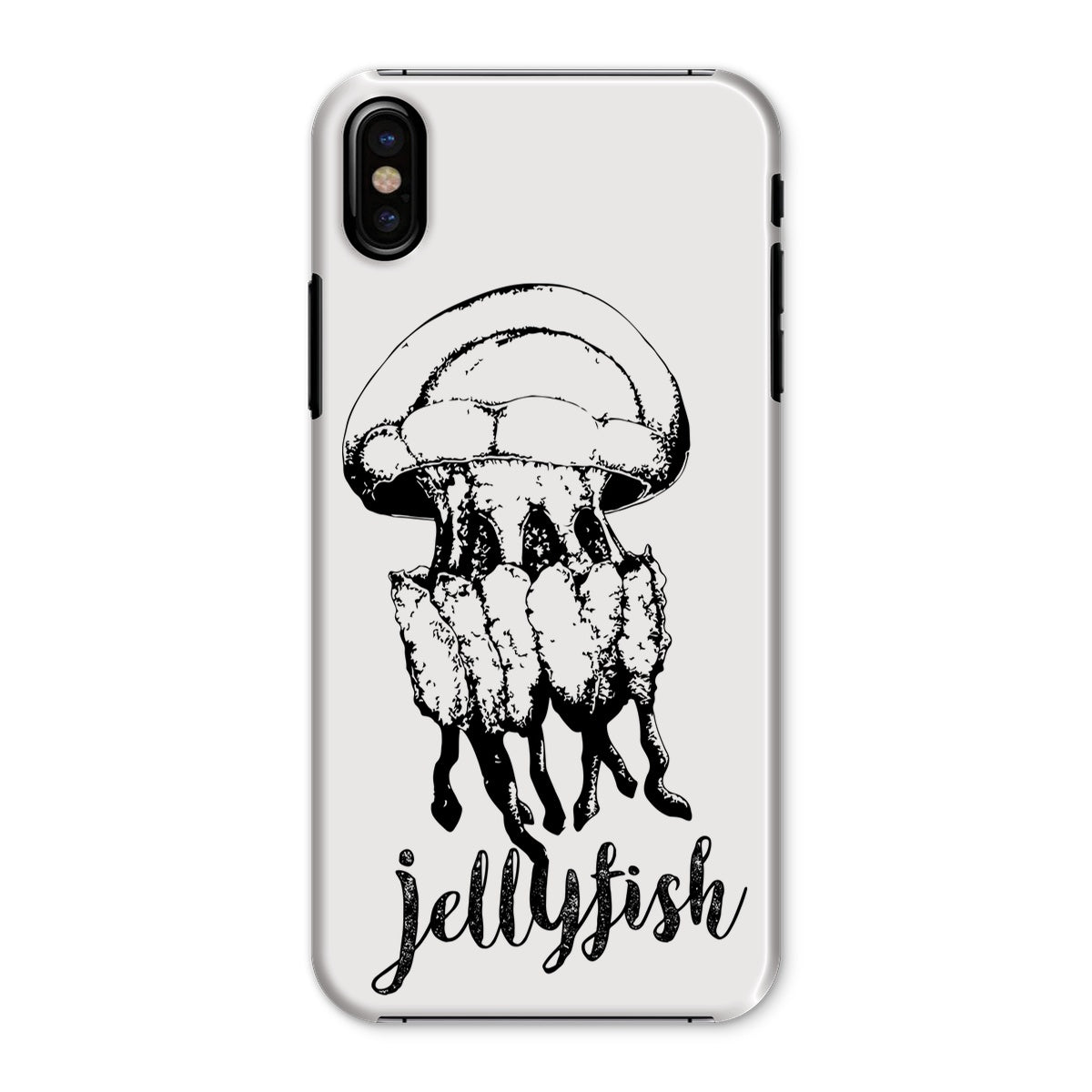 AQUA B&W – 02 – Qualle – Snap Phone Case