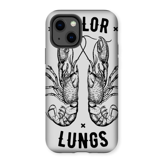 AQUA B&W - 06 - Sailing Lungs - Tough Phone Case