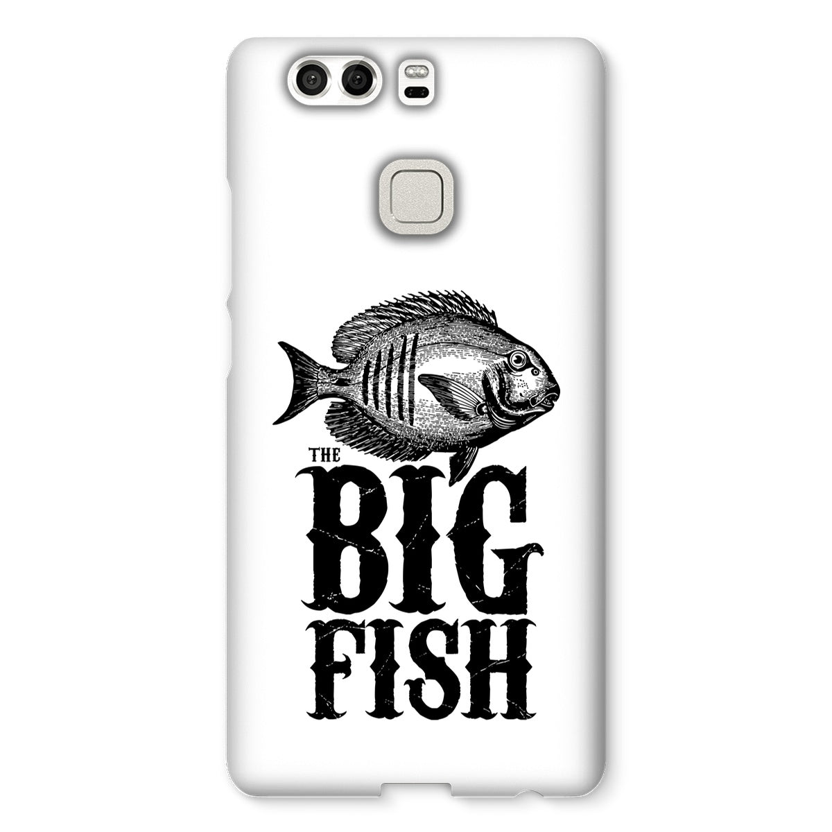AQUA B&W - 01 -Big Fish - Capa de telefone instantânea