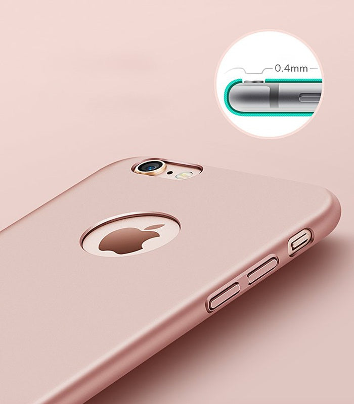 Capa para iPhone em ouro rosa perolado