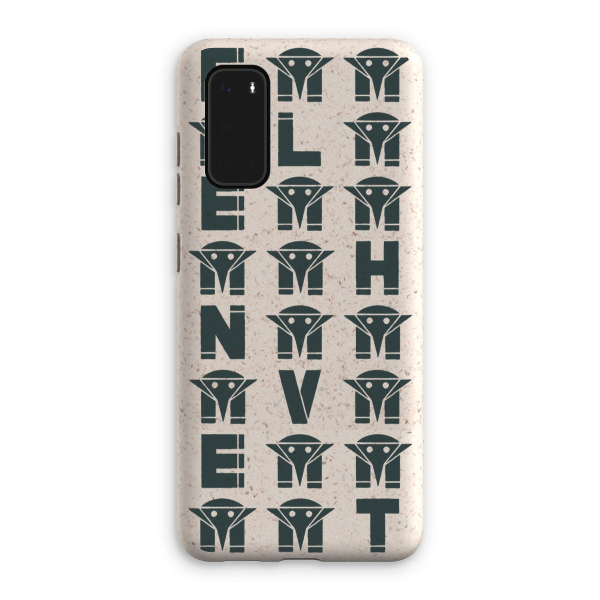 AQUA HMP2 - 04 - Elephant Vert - Eco Phone Case