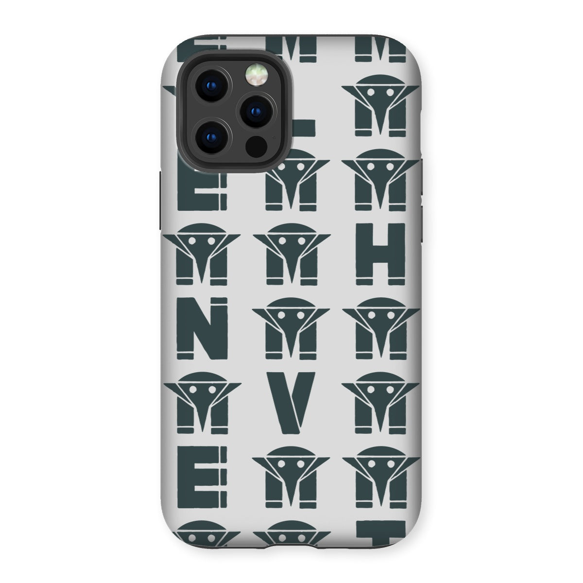 AQUA HMP2 - 04 - Elephant Vert - Tough Phone Case