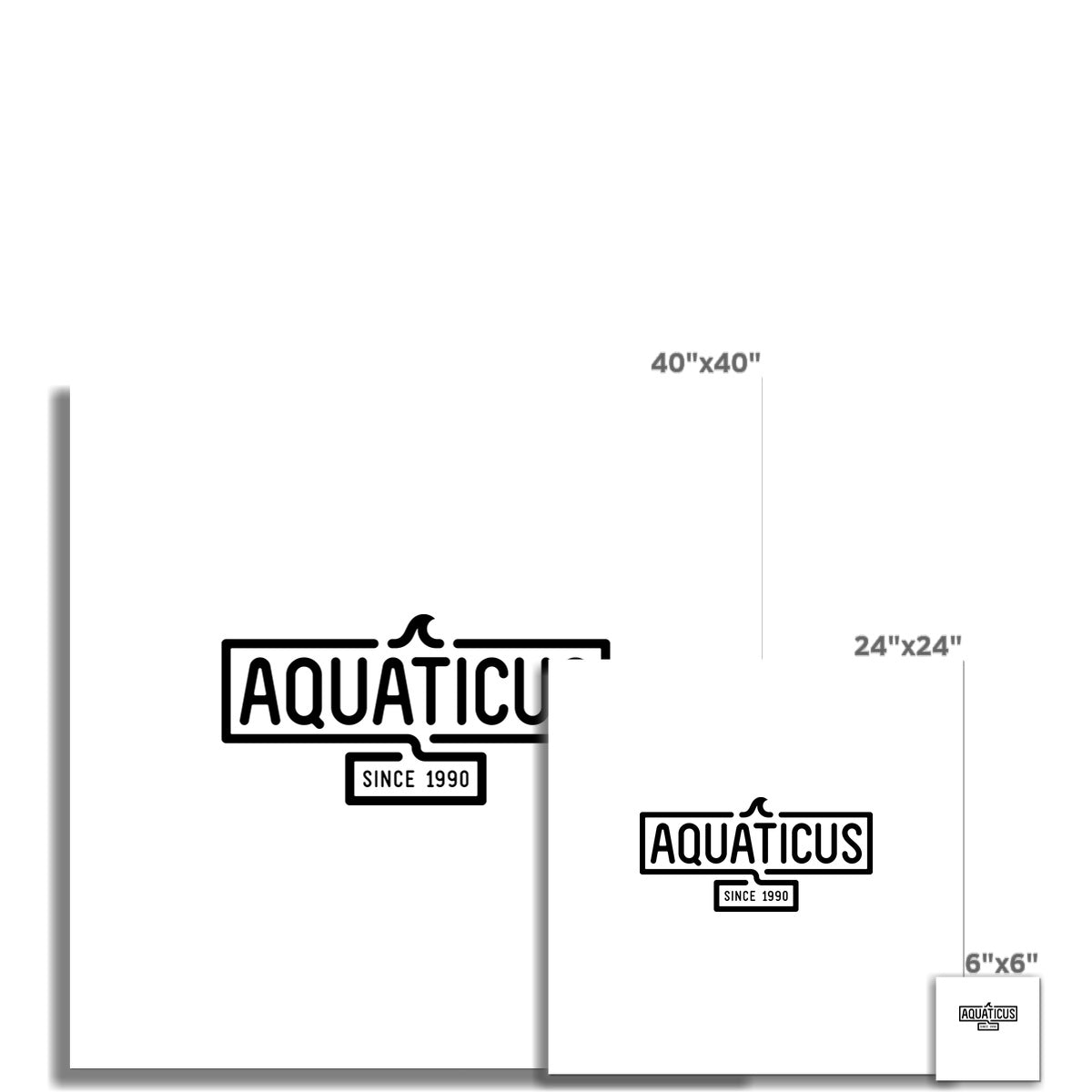 AQUA - 01- Aquaticus - Wall Art Poster
