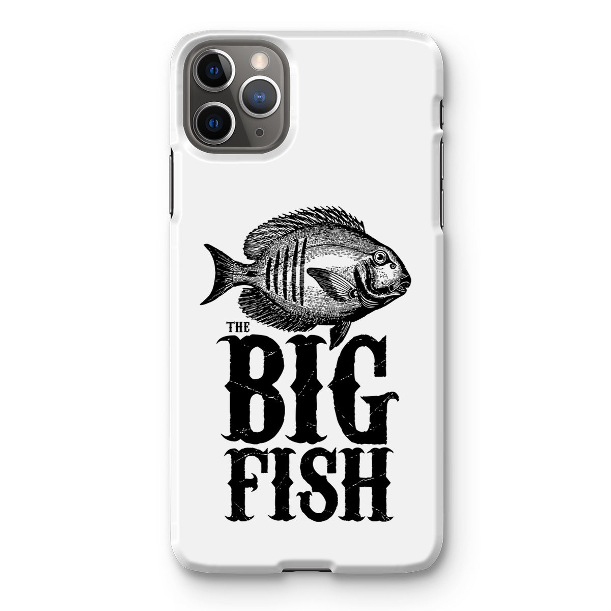 AQUA B&W - 01 -Big Fish - Capa de telefone instantânea