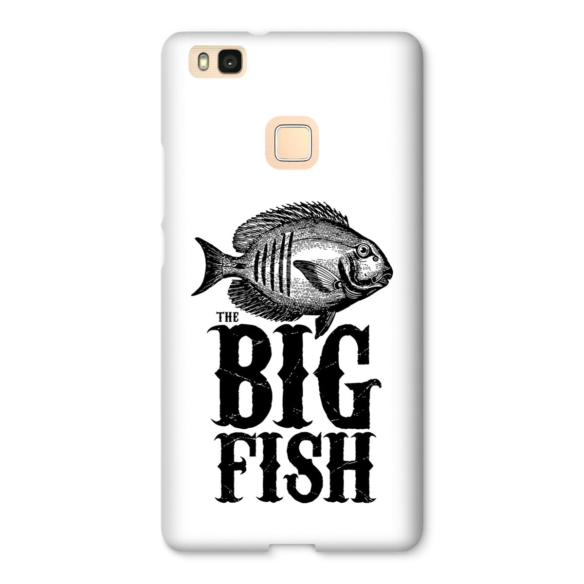 AQUA B&W - 01 -Big Fish - Capa de telefone instantânea