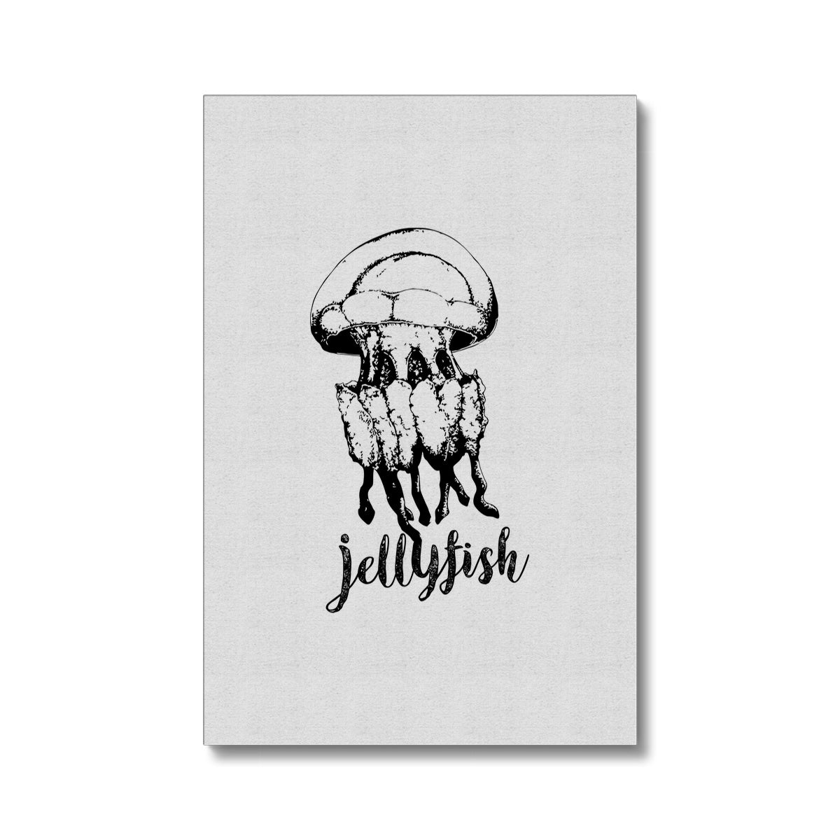 AQUA B&W - 02 - Água-viva - Eco Canvas