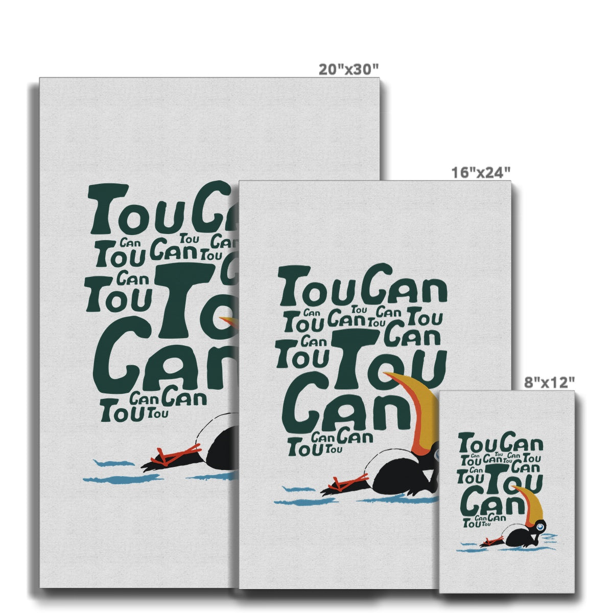 AQUA HMP2 - 09 - Toucan - Eco Canvas
