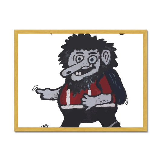 AQUA HMP2 - 10 - Trollwind 1 - Impressão emoldurada antiga