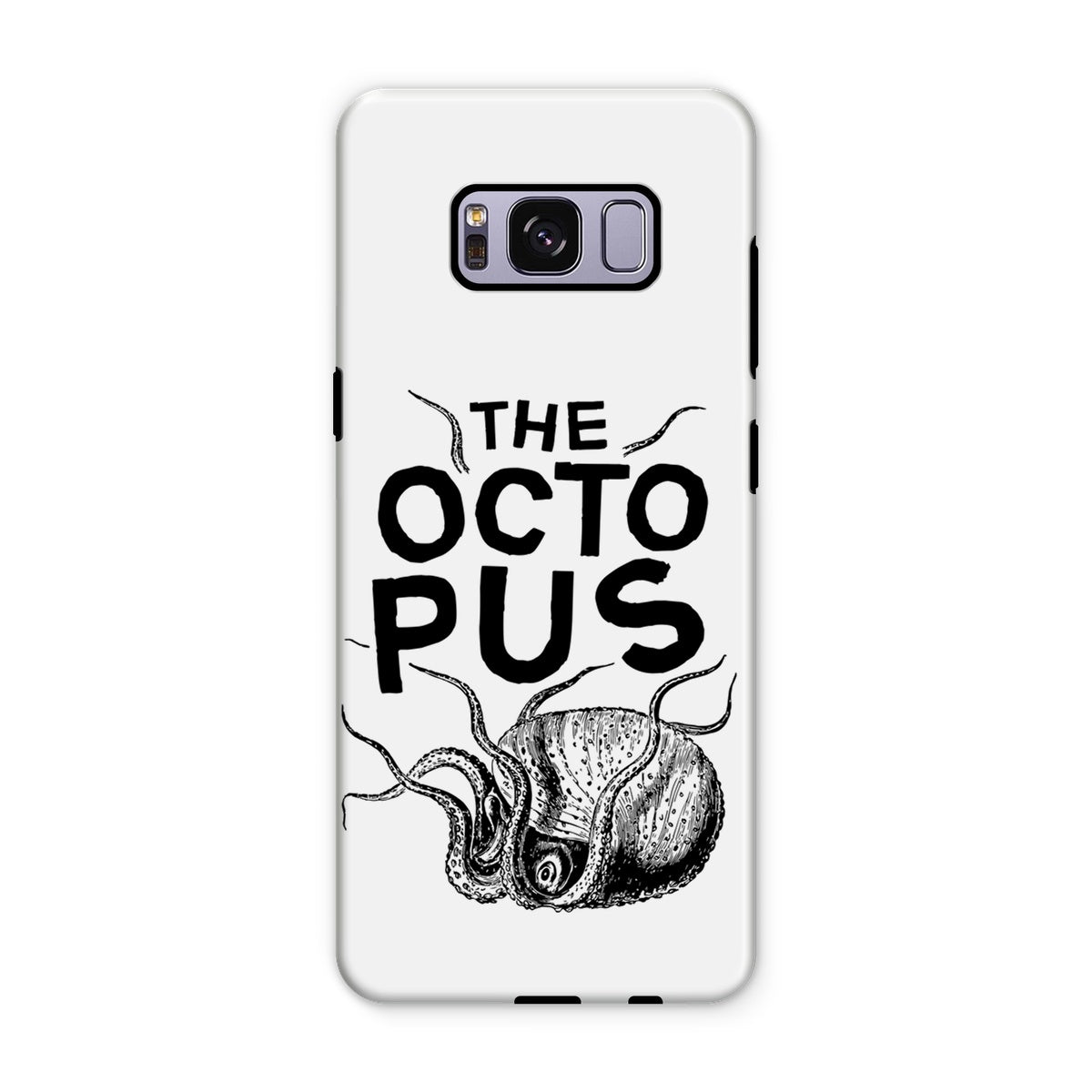 AQUA B&W - 03 - Octopus - Tough Phone Case