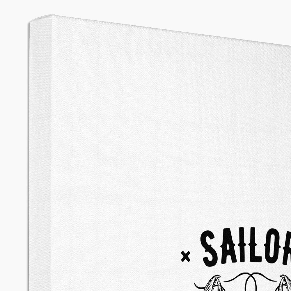 AQUA B&W - 06 - Sailing Lungs - Eco Canvas