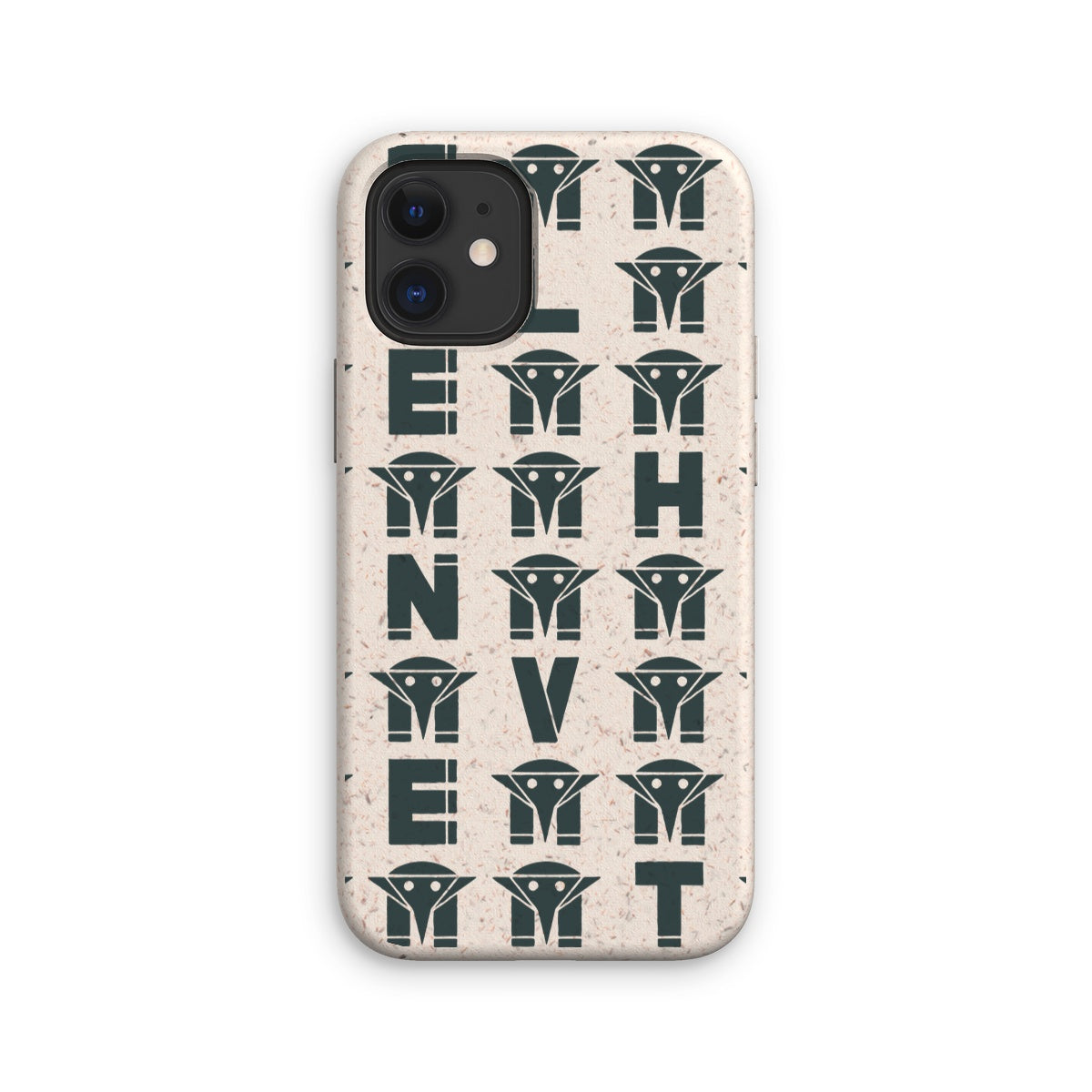 AQUA HMP2 - 04 - Elephant Vert - Eco Phone Case