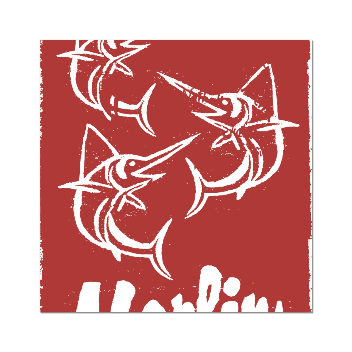 AQUA HMP2 - 07 - Marlin - Wall Art Poster