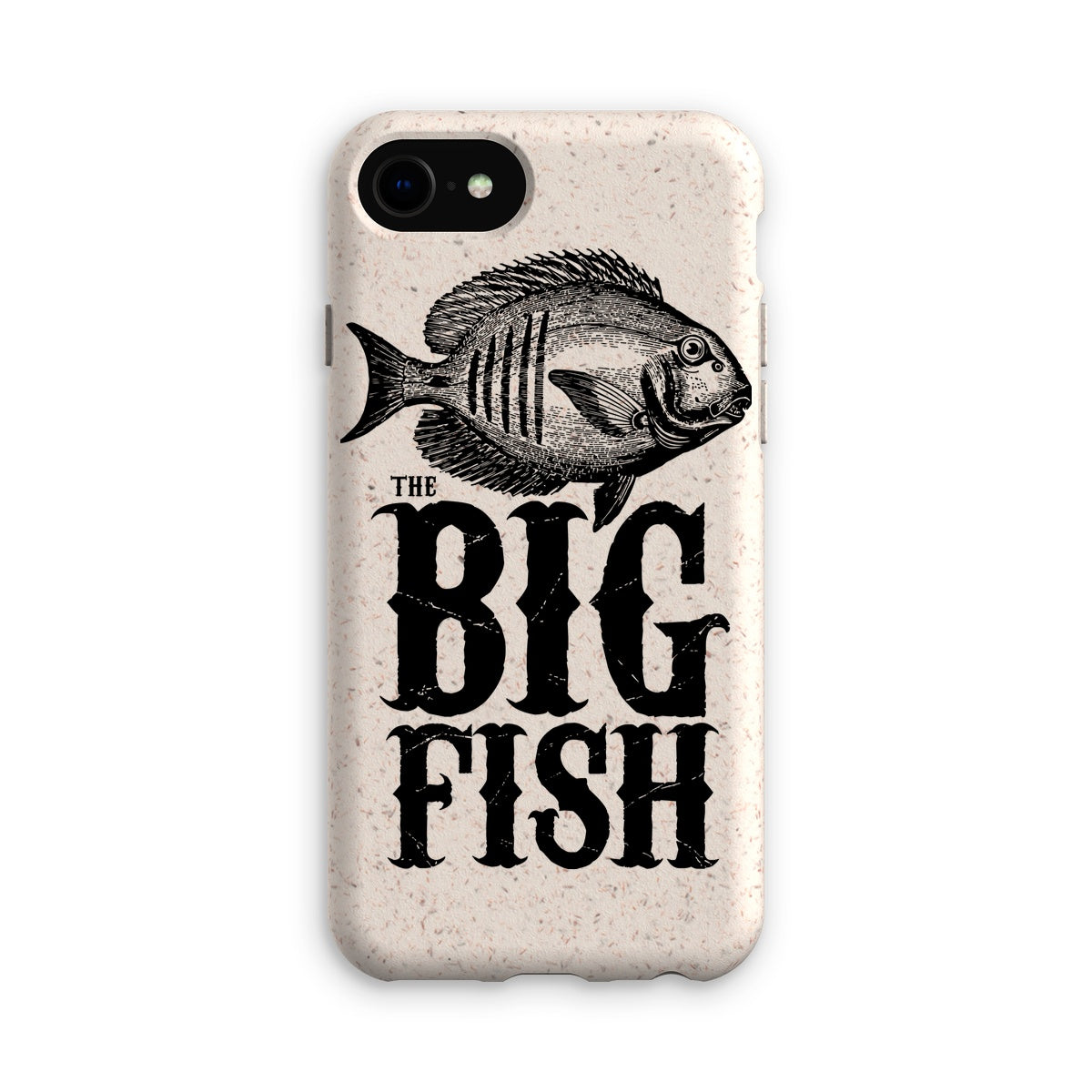 AQUA B&W - 01 -Peixe Grande - Capa Eco para Telefone