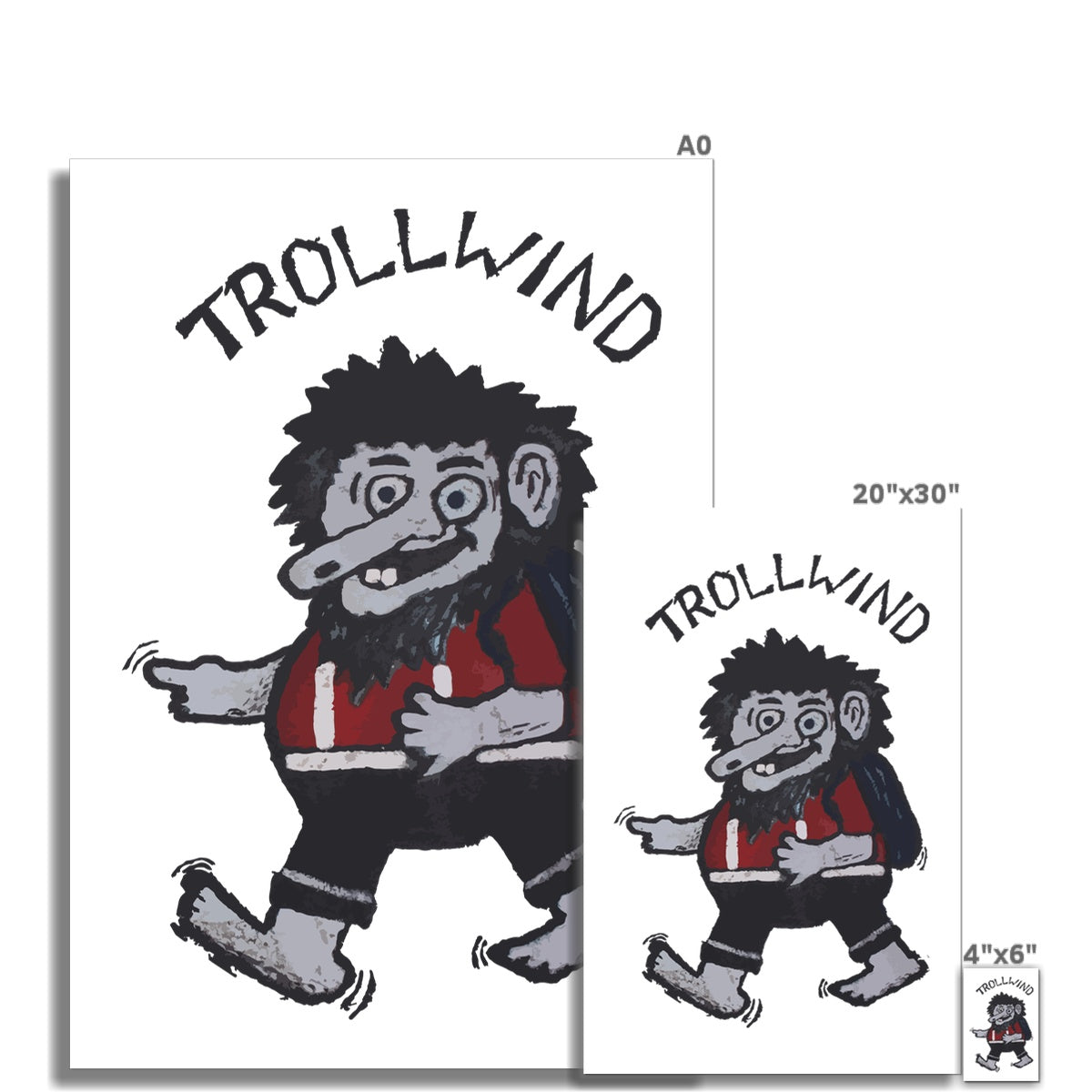 AQUA HMP2 - 10 - Trollwind 1 - Rolled Eco Canvas
