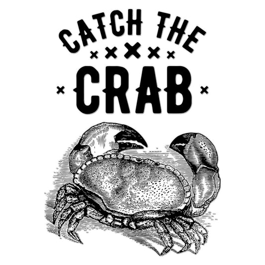 AQUA B&W - 07 - Catch the crab - Temporary Tattoo