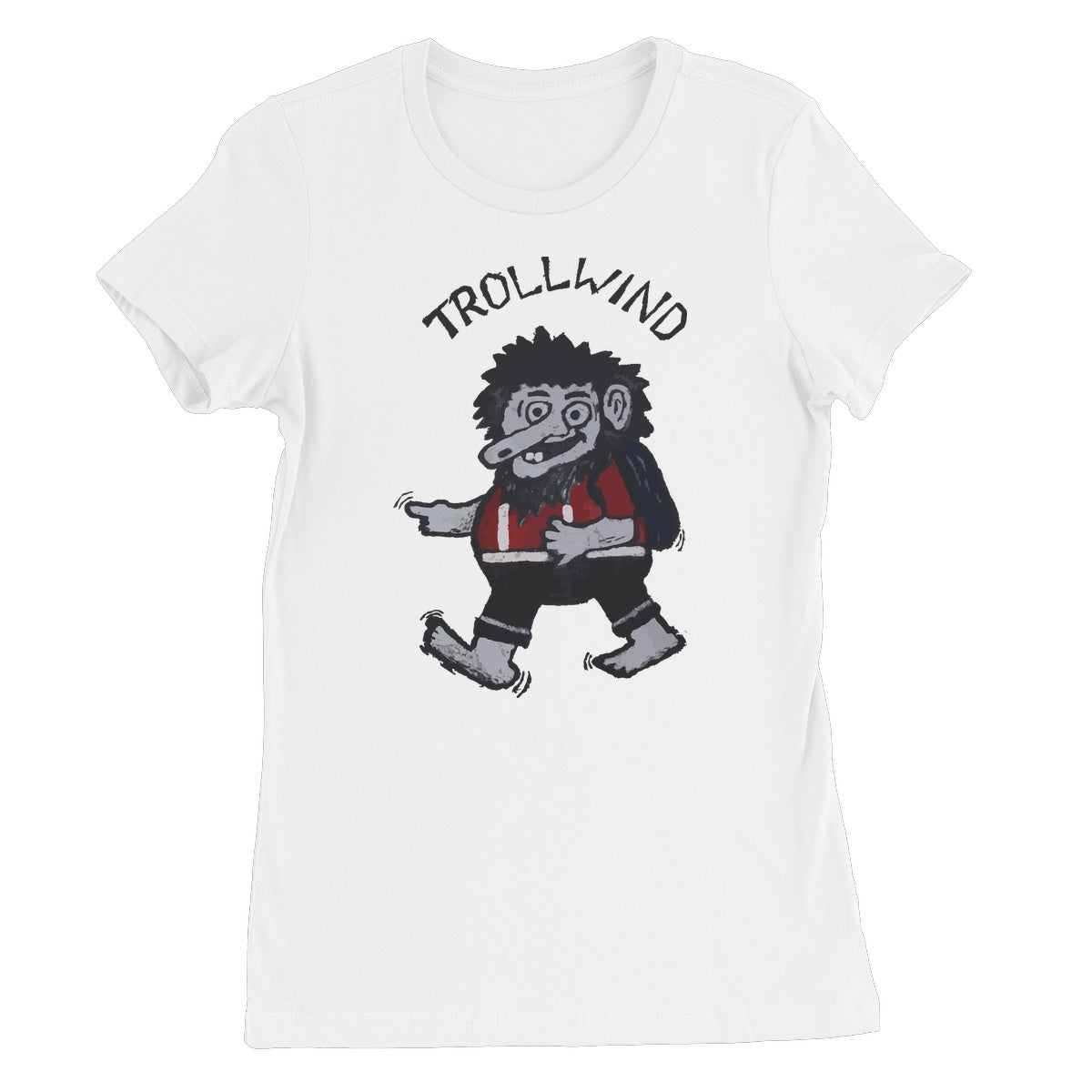 AQUA HMP2 - 10 - Trollwind 1 - Women's Fine Jersey T-Shirt