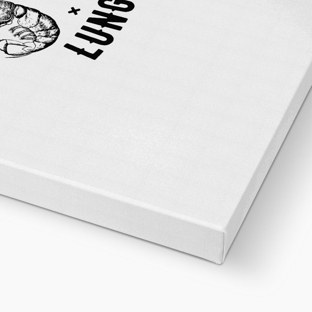 AQUA B&W - 06 - Sailing Lungs - Eco Canvas