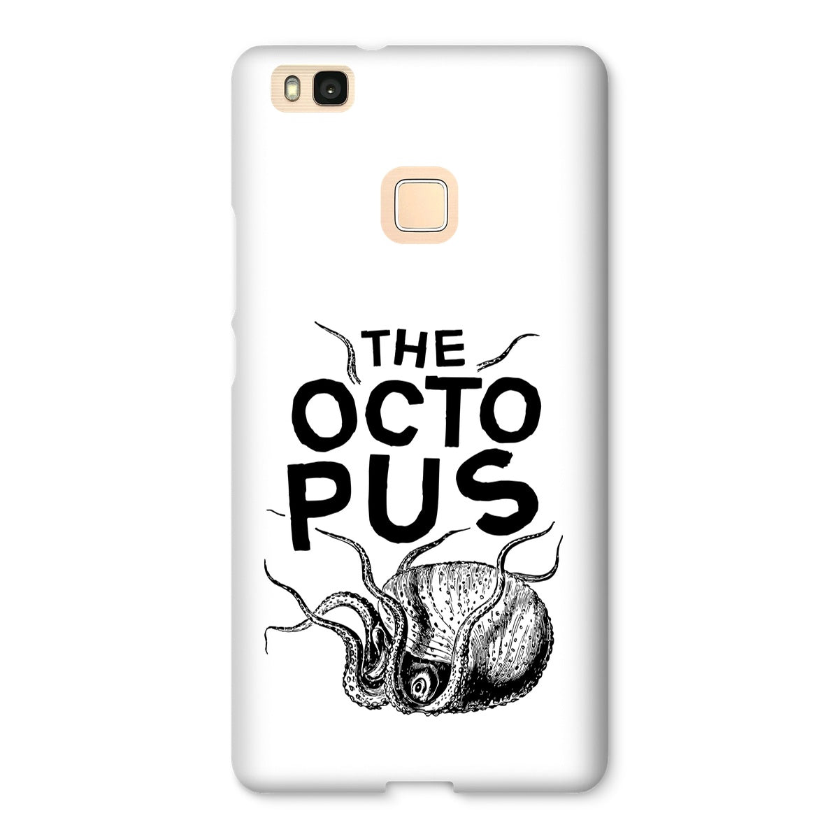 AQUA B&W - 03 - Octopus - Snap Phone Case
