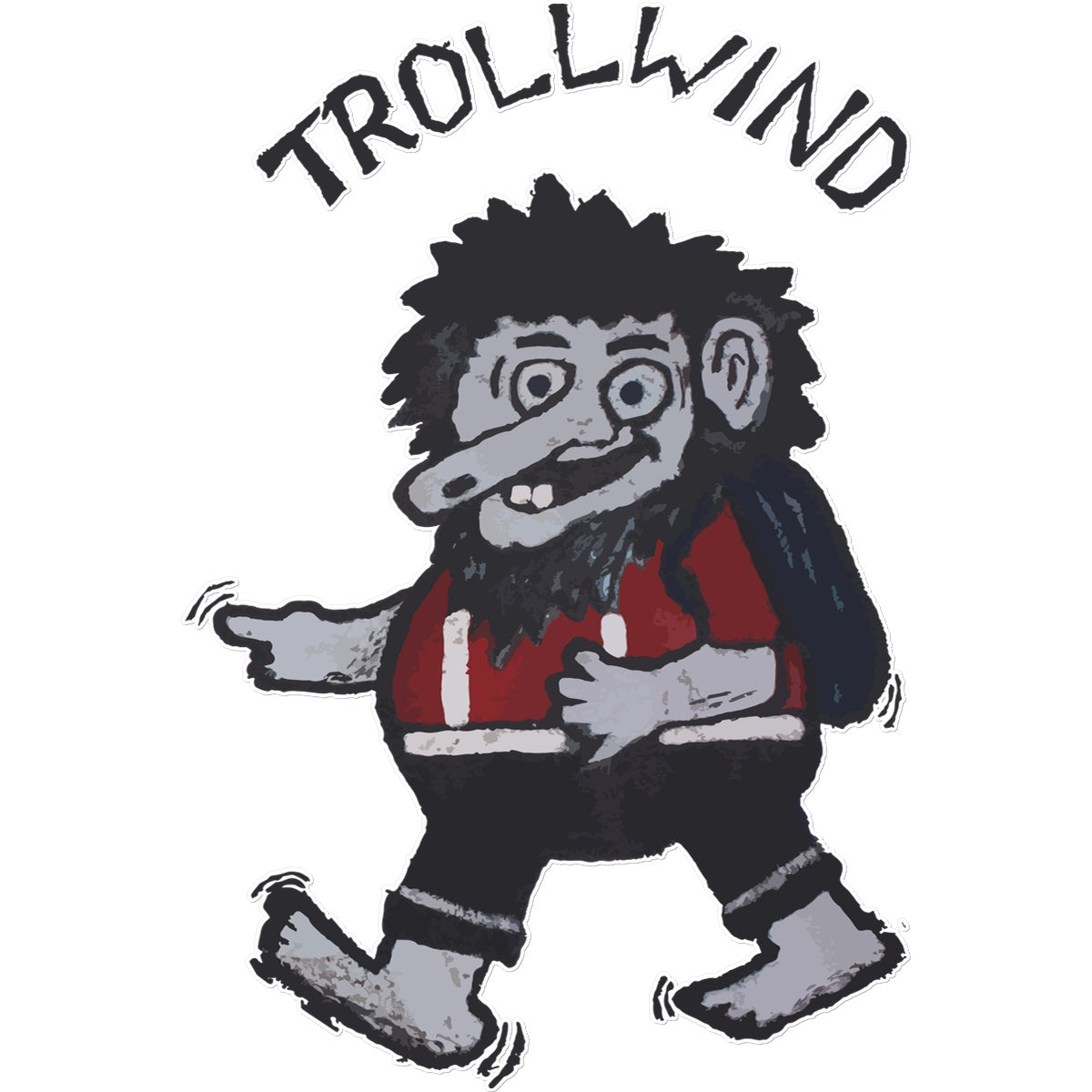 AQUA HMP2 - 10 - Trollwind 1 - Temporary Tattoo