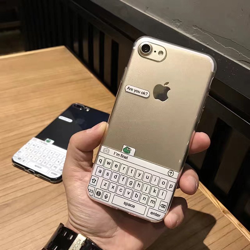 Você está bem? Capa para iPhone
