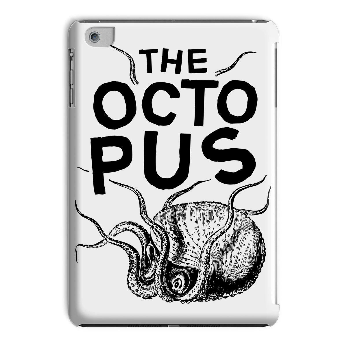 AQUA B&W - 03 - Octopus - Tablet Case