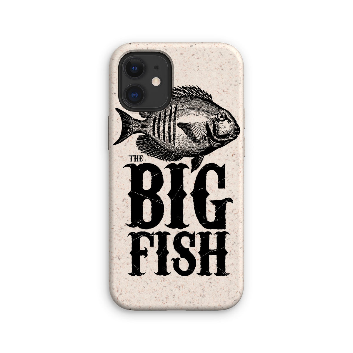 AQUA B&W - 01 -Peixe Grande - Capa Eco para Telefone