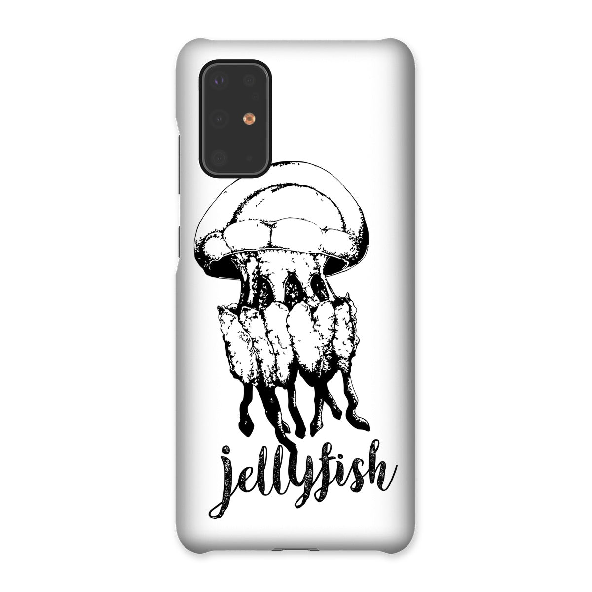 AQUA B&W – 02 – Qualle – Snap Phone Case