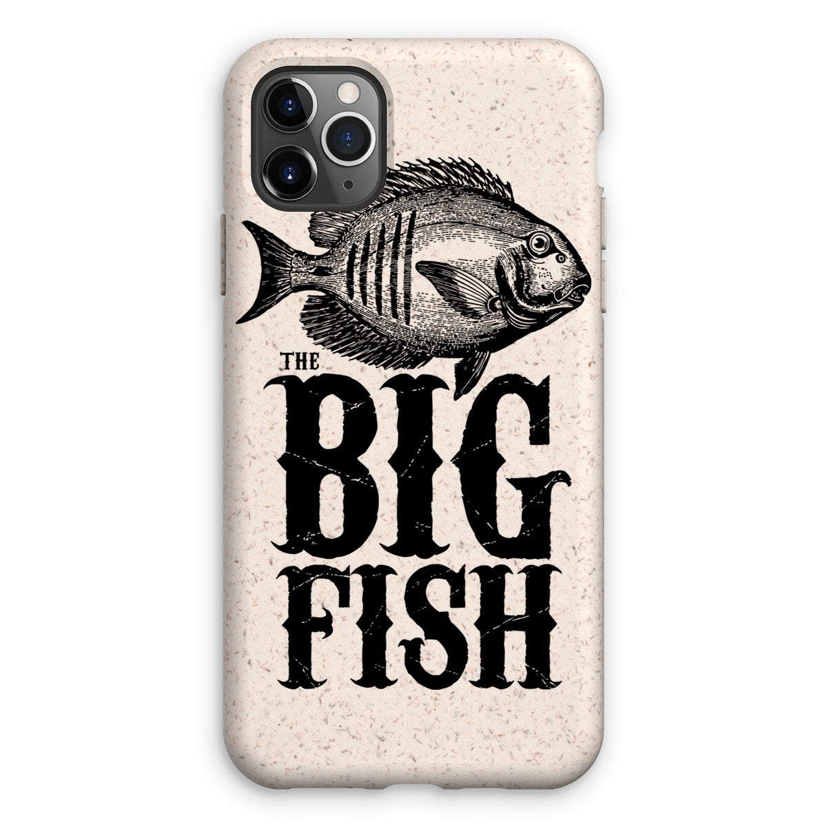 AQUA B&W - 01 -Peixe Grande - Capa Eco para Telefone