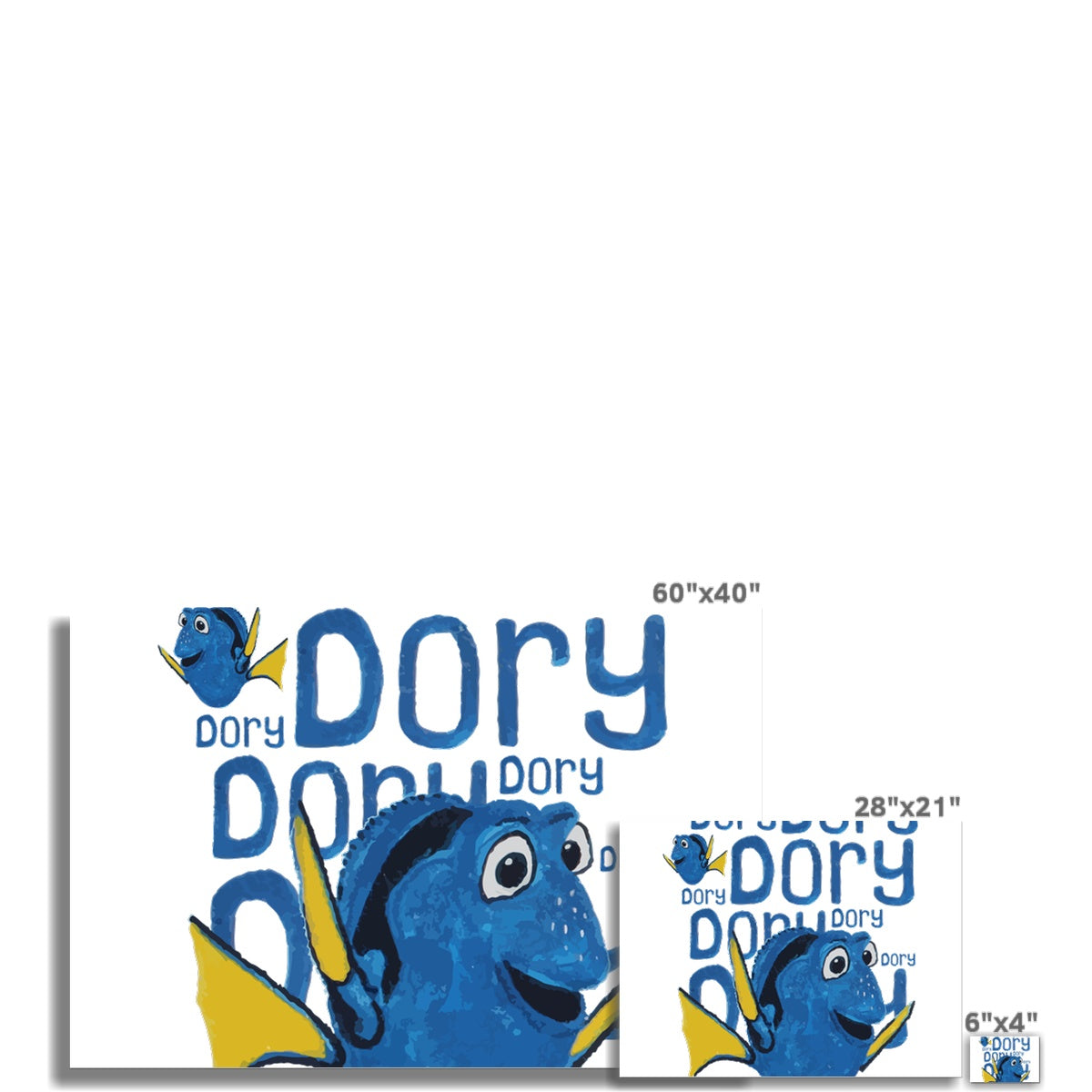 AQUA HMP2 - 03 -Dory - Wall Art Poster