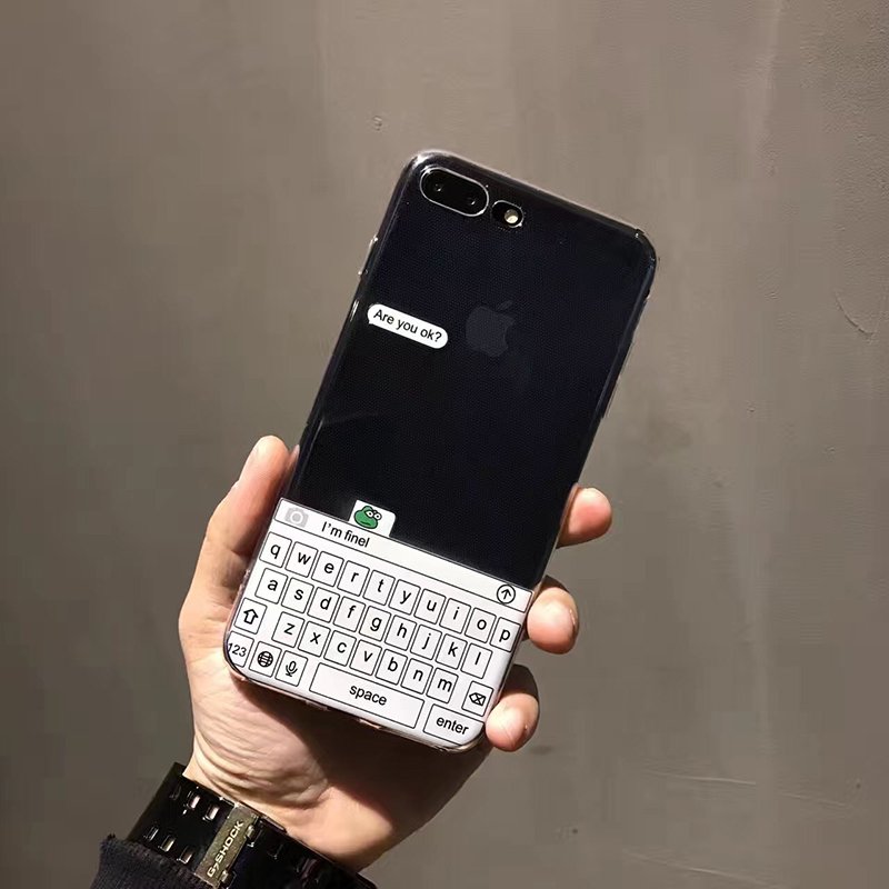 Você está bem? Capa para iPhone