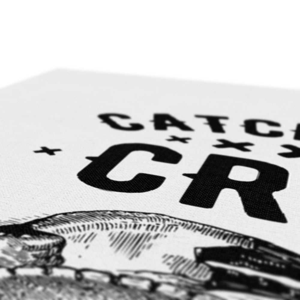 AQUA B&W - 07 - Catch the crab - Eco Canvas