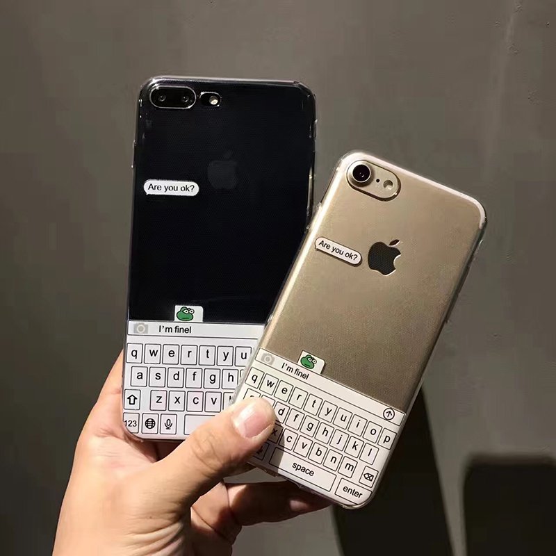 Você está bem? Capa para iPhone