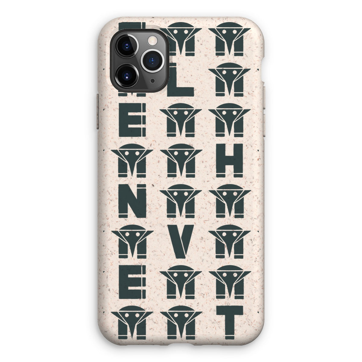 AQUA HMP2 - 04 - Elephant Vert - Eco Phone Case