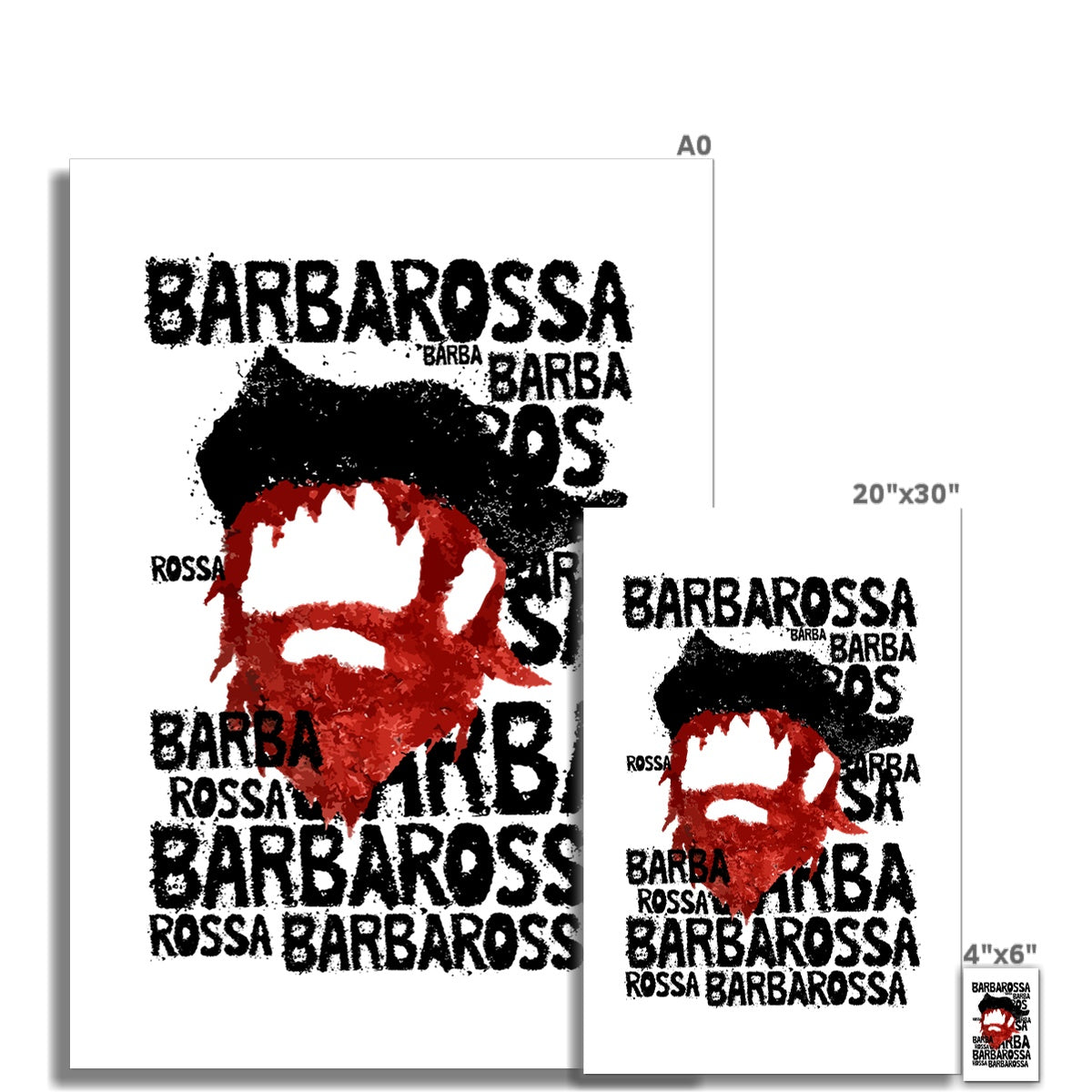 AQUA HMP2 - 01 - Barbarossa - Rolled Canvas