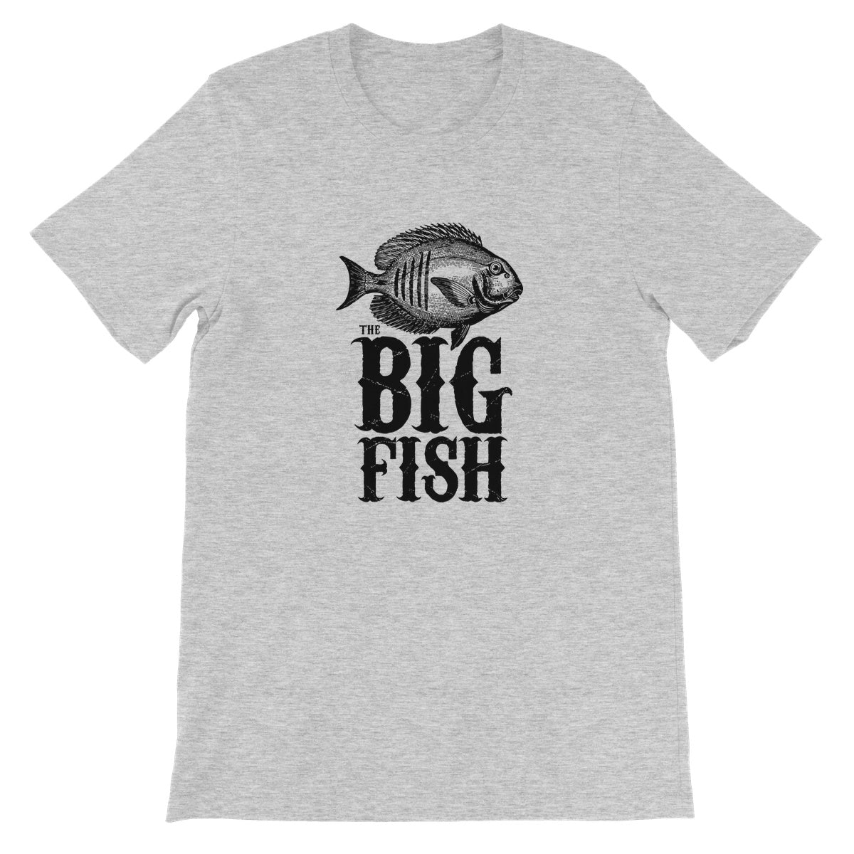 AQUA B&W - 01 -Big Fish - Unisex Fine Jersey T-Shirt