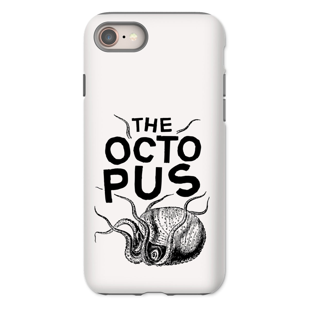 AQUA B&W - 03 - Octopus - Tough Phone Case