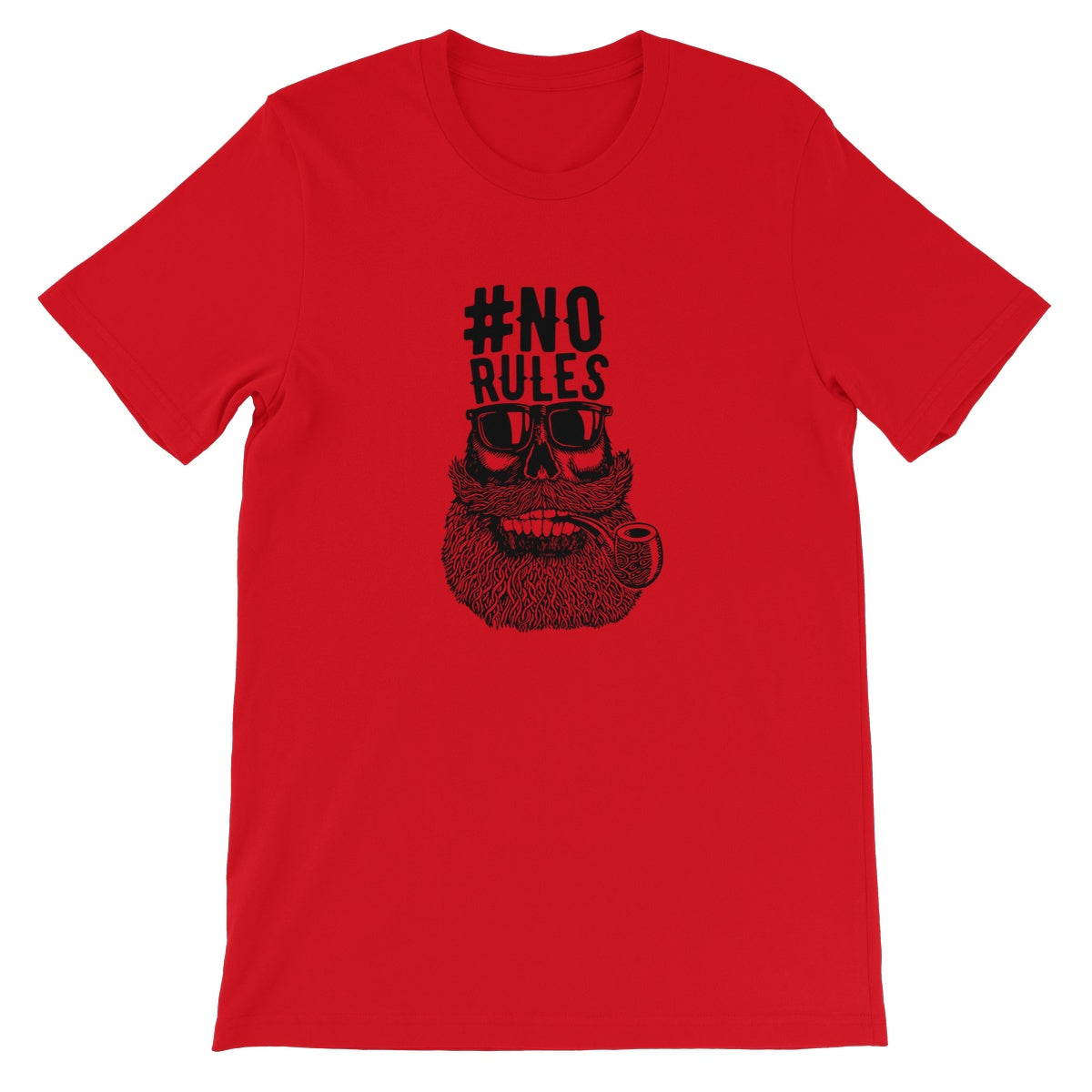 AQUA B&W - 04 - No Rules - Unisex Fine Jersey T-Shirt
