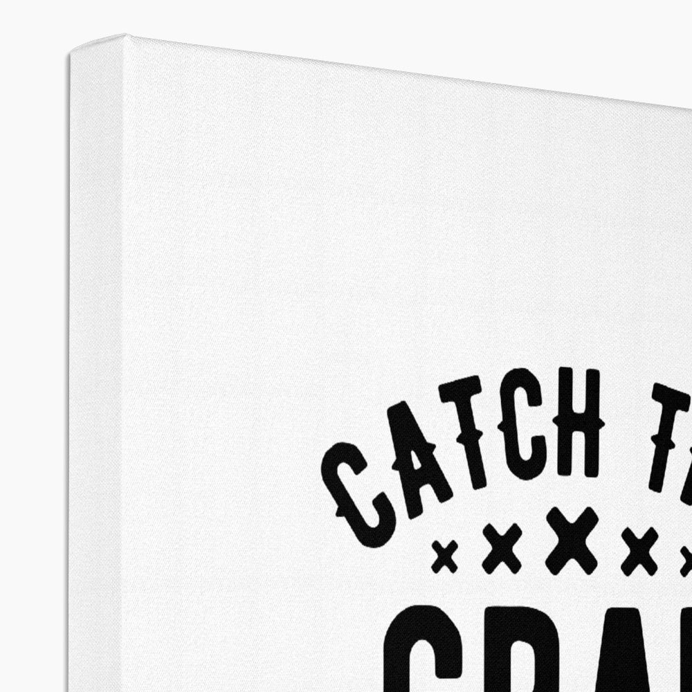 AQUA B&W - 07 - Catch the crab - Eco Canvas