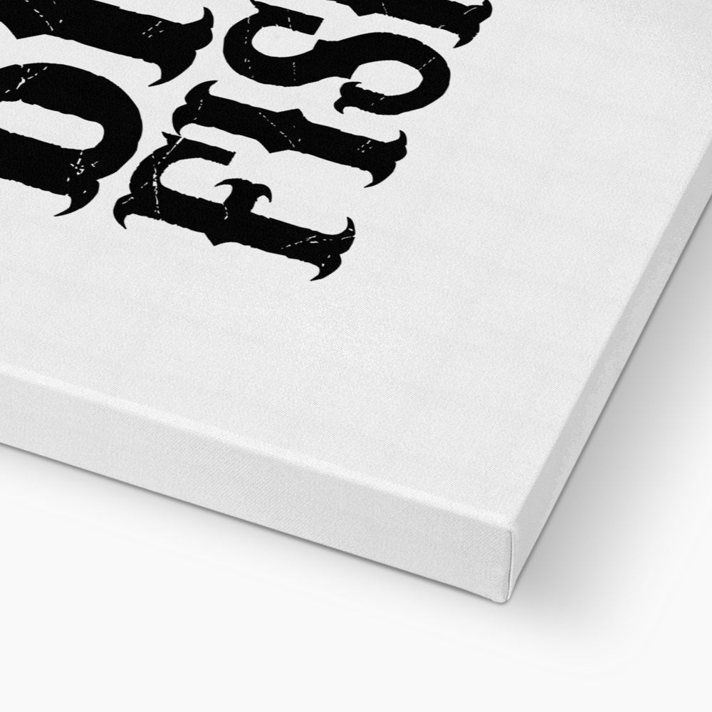 AQUA B&W - 01 -Big Fish - Eco Canvas
