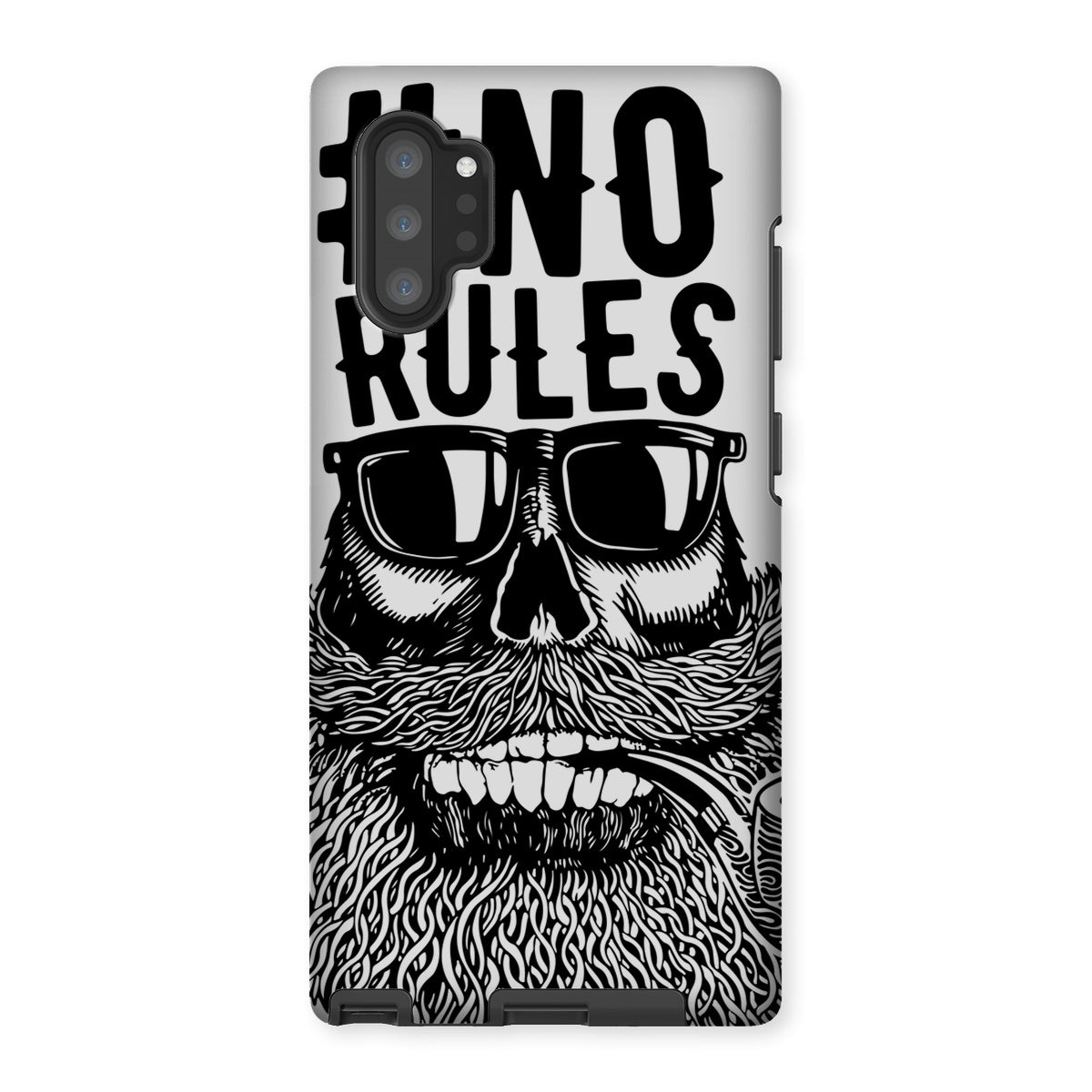 AQUA B&W - 04 - No Rules - Tough Phone Case