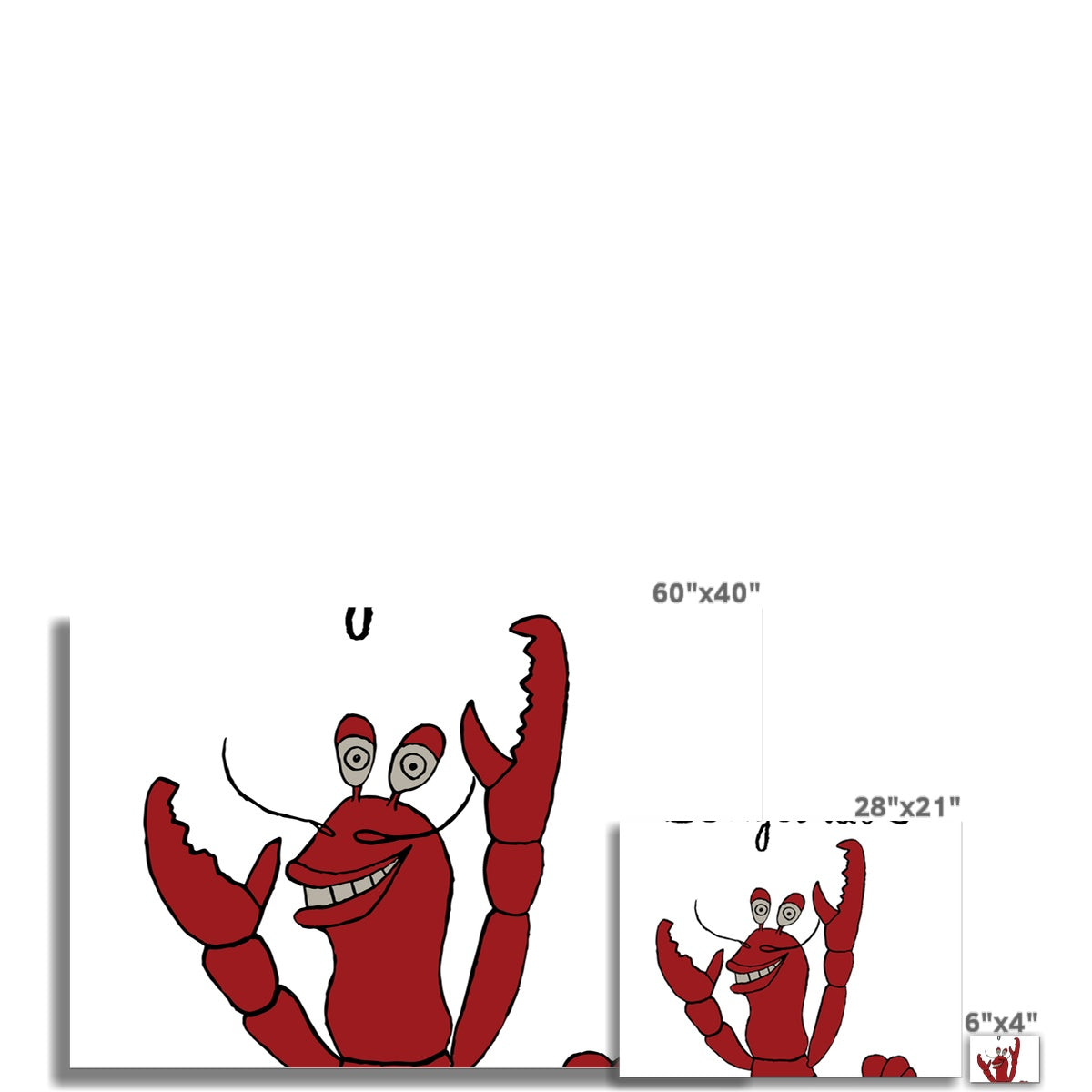 AQUA HMP2 - 06 - Lagosta - Wall Art Poster