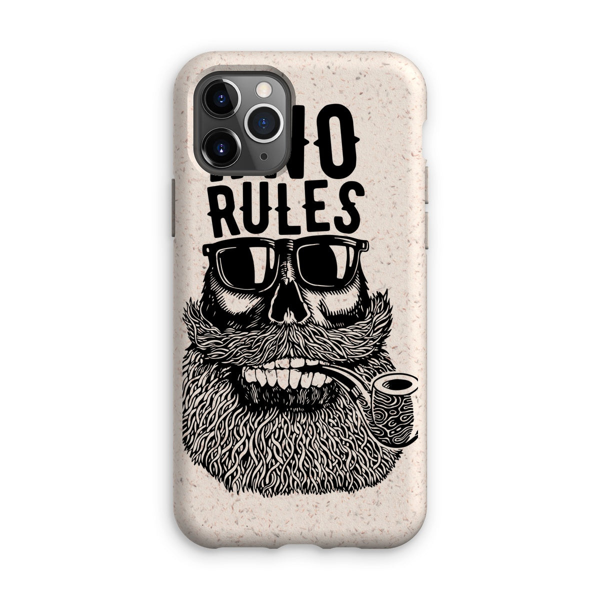 AQUA B&W - 04 - No Rules - Eco Phone Case