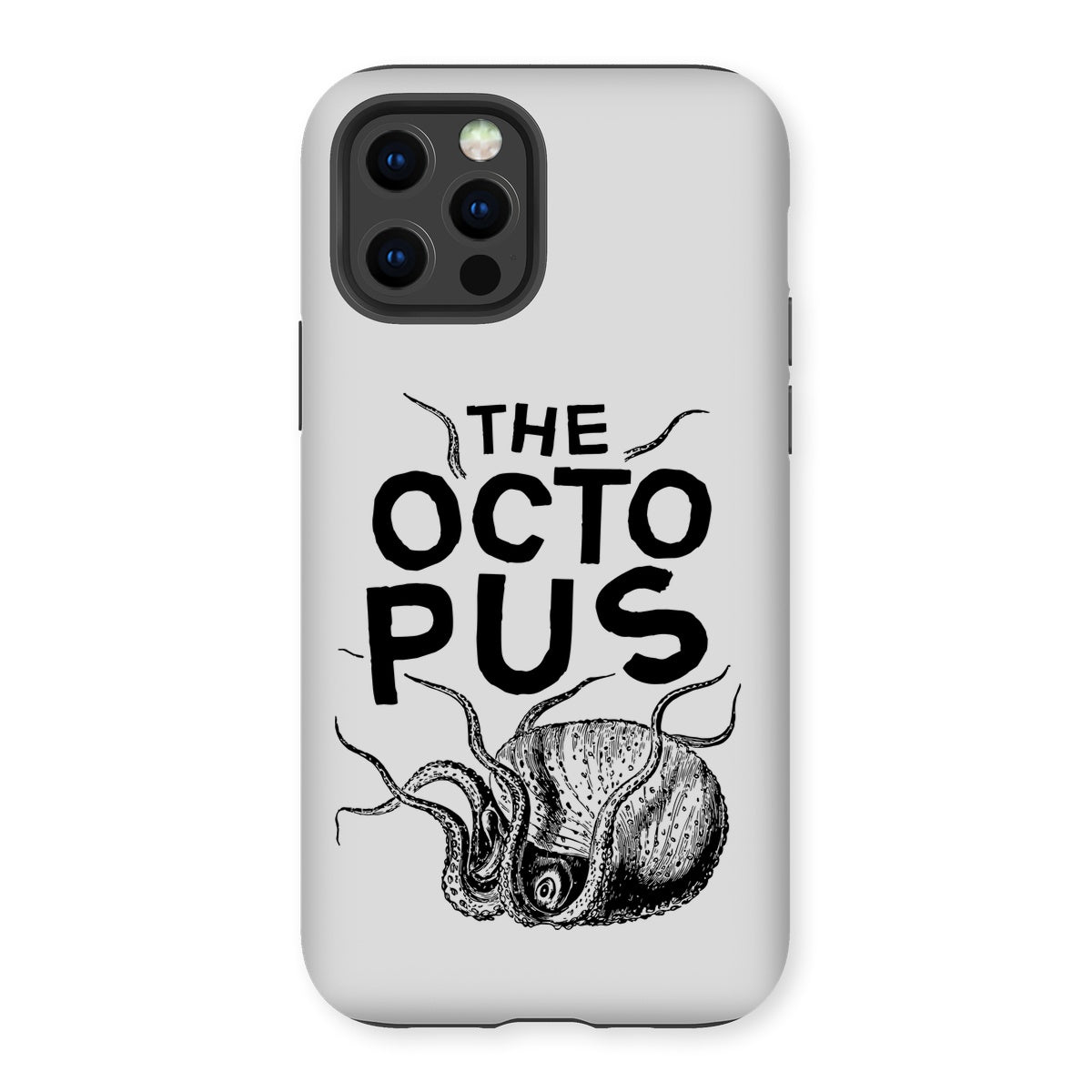 AQUA B&W - 03 - Octopus - Tough Phone Case