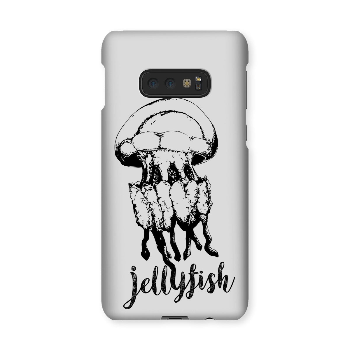 AQUA B&W – 02 – Qualle – Snap Phone Case