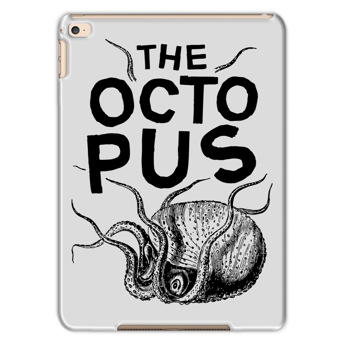 AQUA B&W - 03 - Octopus - Tablet Case