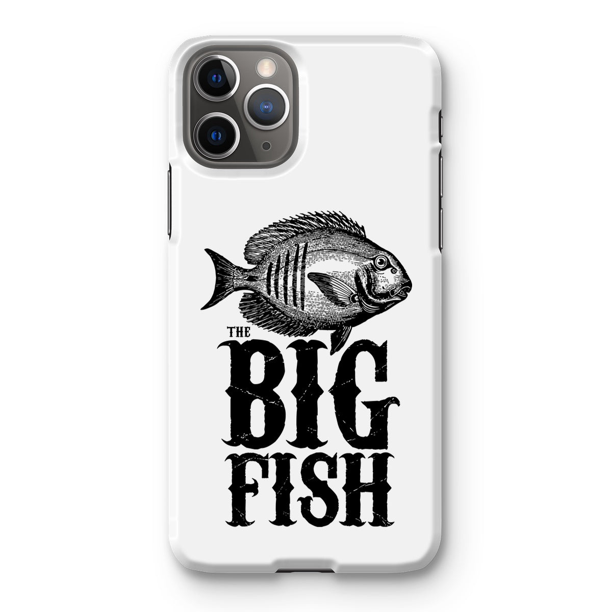 AQUA B&W - 01 -Big Fish - Capa de telefone instantânea