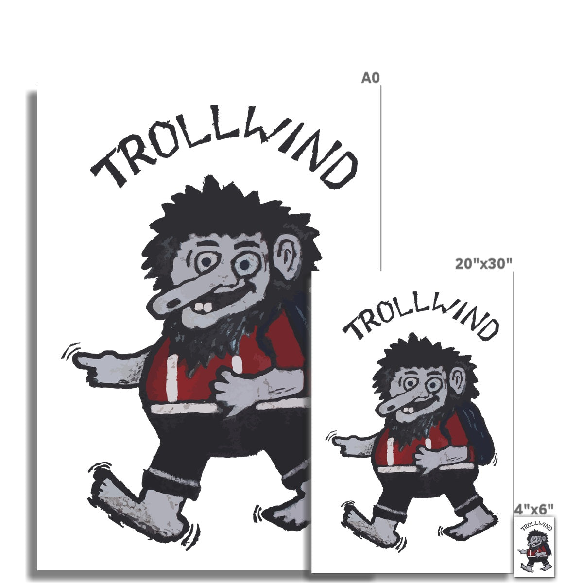AQUA HMP2 - 10 - Trollwind 1 - Rolled Canvas